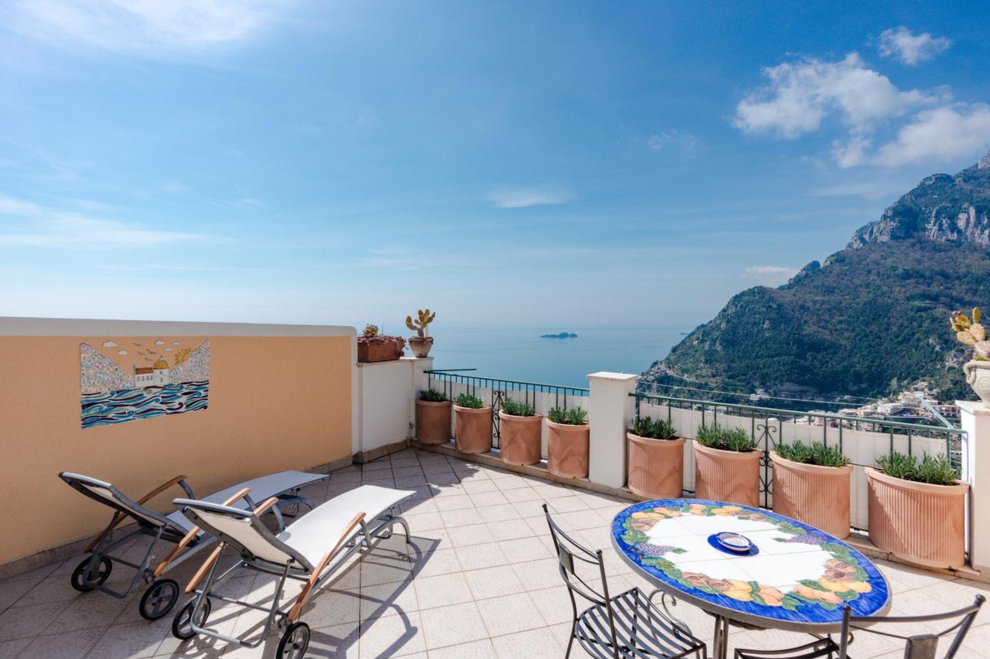 Appartamento Casa Monticello Positano Esterno foto